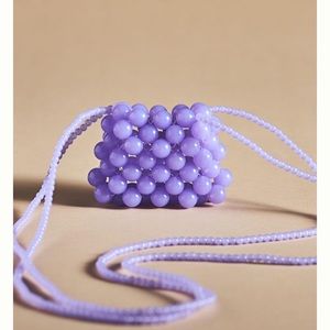 👾Anthropology The Tiya Micro Mini Bag Orange👾